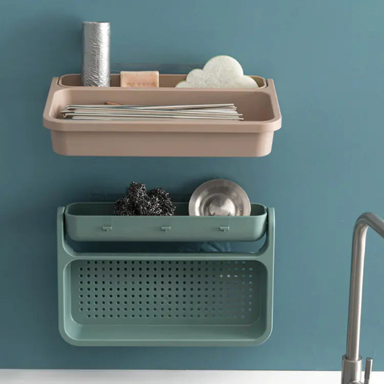 OutinBrew™ No-Drill Collapsible Drain Rack | Vegetable Sink Basket