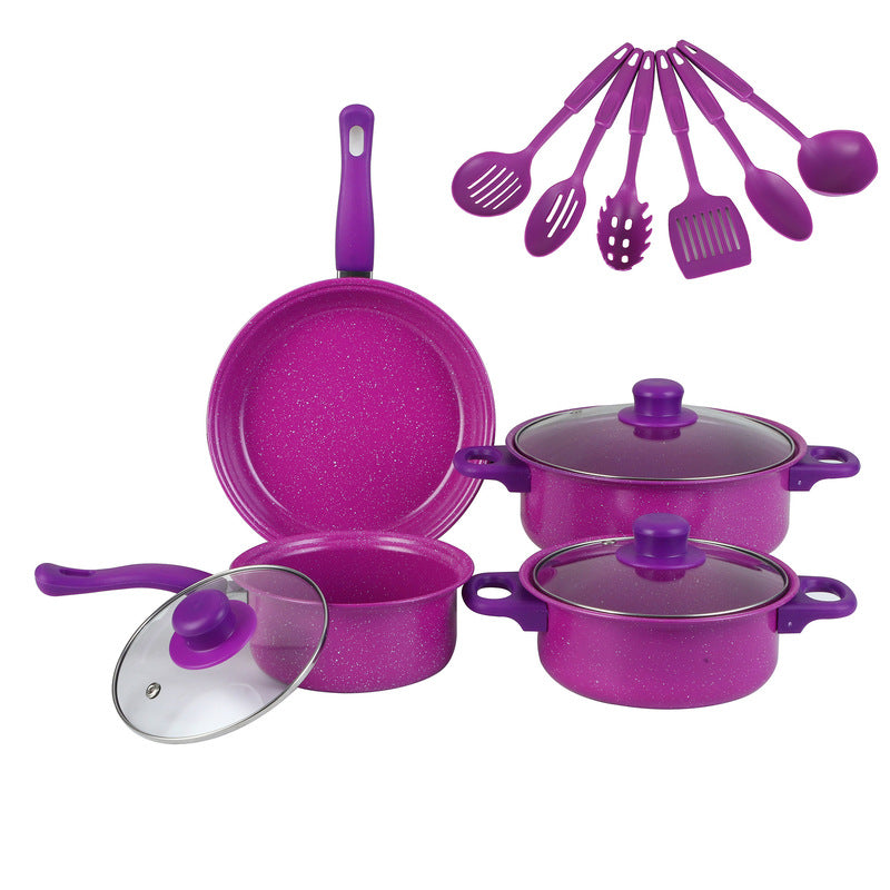 OutinBrew™ 13-Piece Non-Stick Cookware Set Premium Frying Pans.