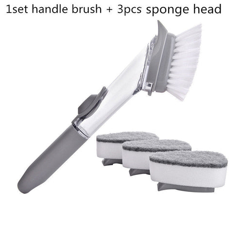 OutinBrew™  Long Handle Cleaning Brush Kitchen & Bathroom Tool