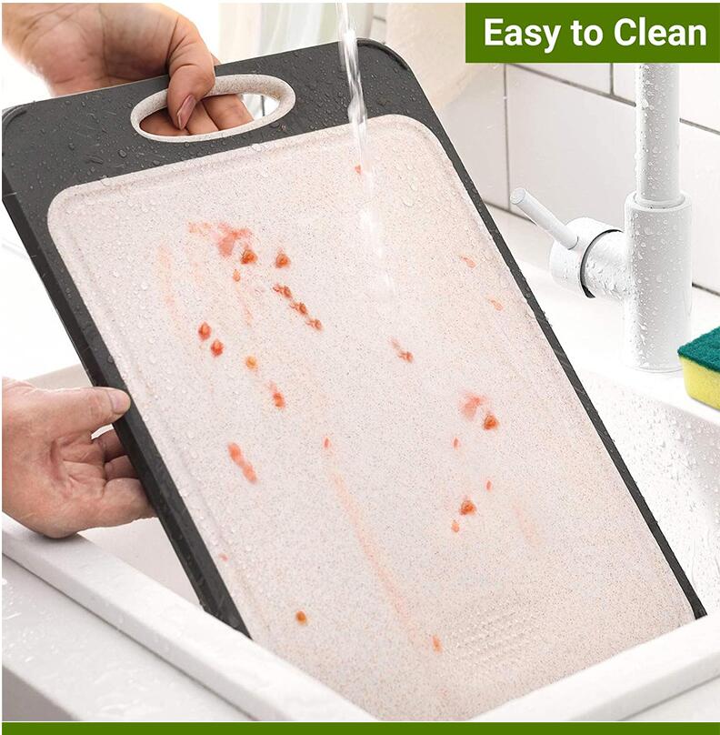 OutinBrew™ Double-Sided Cutting Board  Stainless Steel