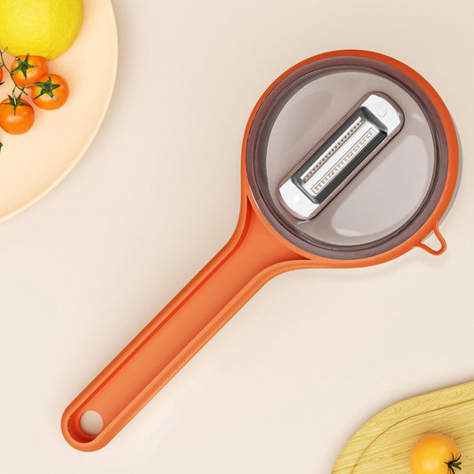 OutinBrew™ Manual Peeler – Vegetable & Fruit Cutter with Storage Box