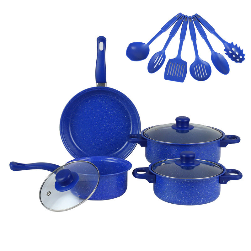 OutinBrew™ 13-Piece Non-Stick Cookware Set Premium Frying Pans.