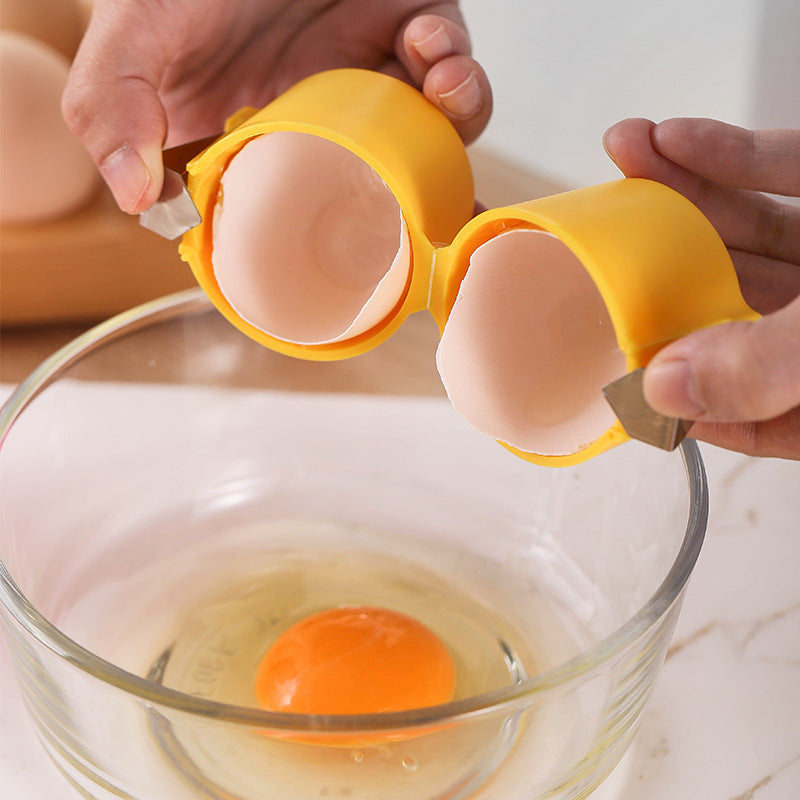 OutinBrew™ Creative Egg Opener & Fast Egg Beater Easy Egg Shell Opener.