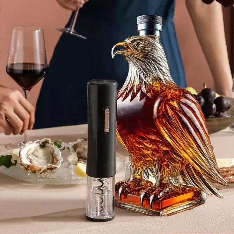 OutinBrew™ Small Eagle Whiskey Decanter | Elegant Gift for Dad or Husband