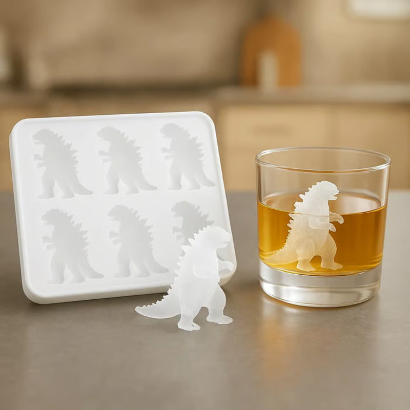 OutinBrew™ Godzilla Silicone Mold  Ice, Baking, Soap & Candle Mold
