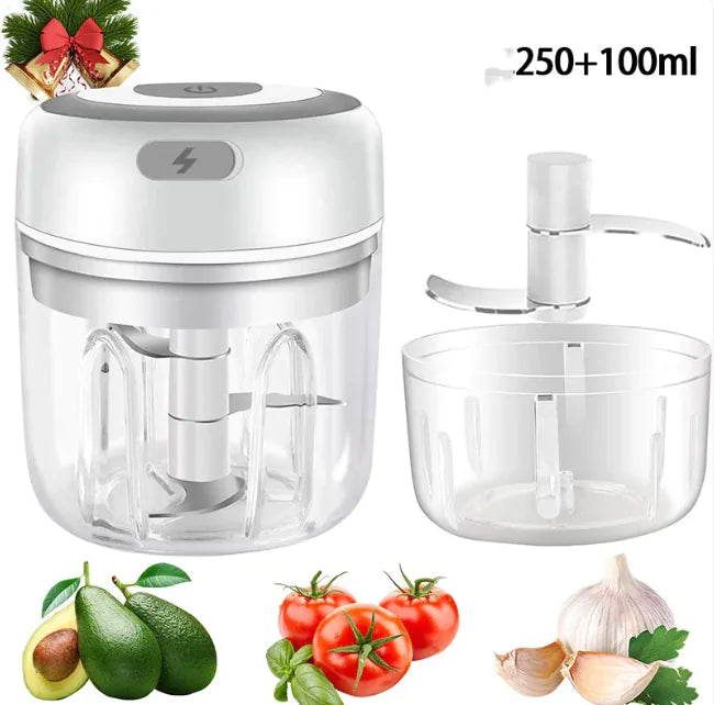 OutinBrew™ Mini Electric Garlic Chopper & Grinder