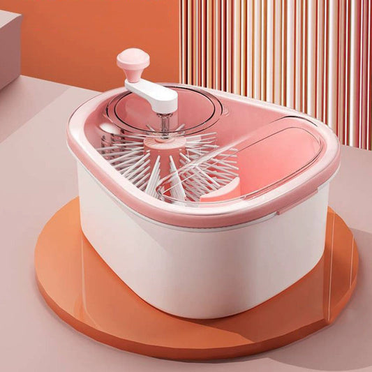 OutinBrew™ Fruit Washing Basin Hands-Free Vegetable Cleaner & Drain Filter