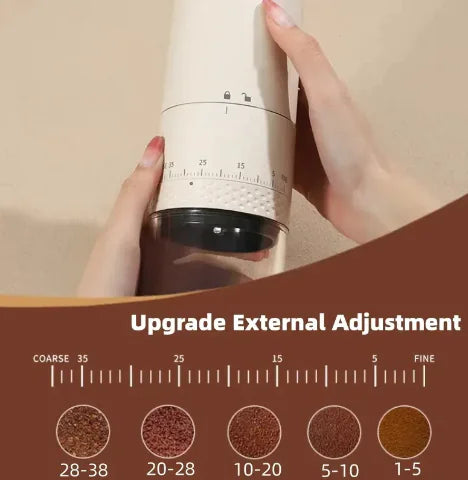 OutinBrew™ Rechargeable Electric Coffee Bean Grinder