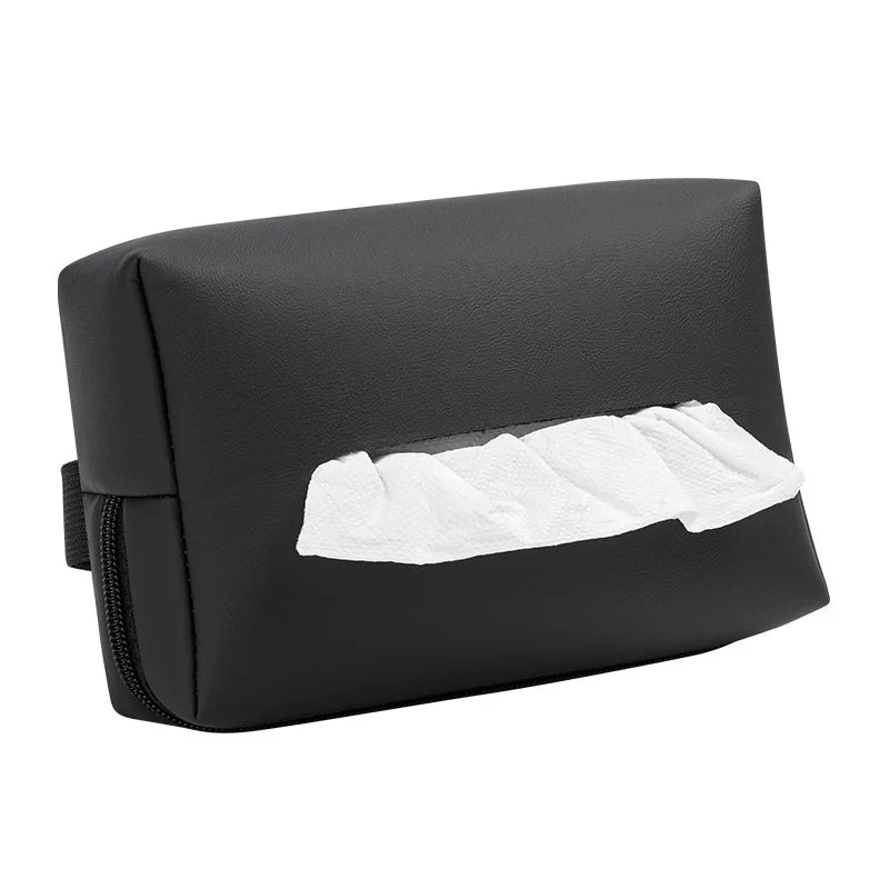 OutinBrew™ Car Tissue Box Sun Visor & Seat-Back Hanging Dispenser