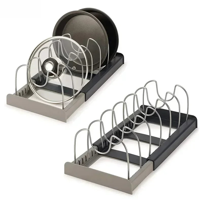 OutinBrew™ Expandable Pot & Pan Organizer Rack