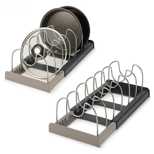 OutinBrew™ Expandable Pot & Pan Organizer Rack