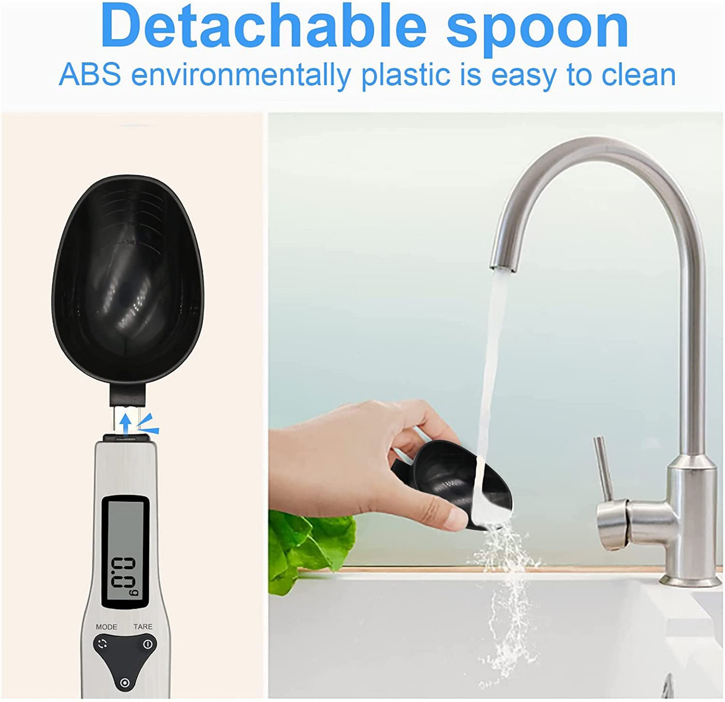 OutinBrew™ Digital Measuring Spoon Scale  Kitchen Electronic Food Scale
