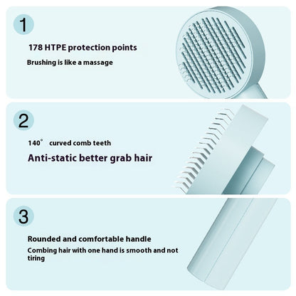 OutinBrew™ Self-Cleaning Pet Needle Comb