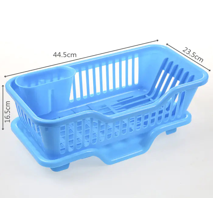 OutinBrew™ Drain Rack Plastic Kitchen Utensil Organizer & Drying Rack