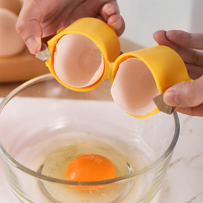 OutinBrew™ Creative Egg Opener & Fast Egg Beater Easy Egg Shell Opener.