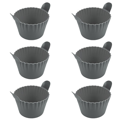 OutinBrew™ Silicone Air Fryer Liners & Baking Cups  Non-Stick Kitchen Tools