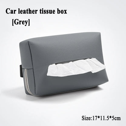 OutinBrew™ Car Tissue Box Sun Visor & Seat-Back Hanging Dispenser